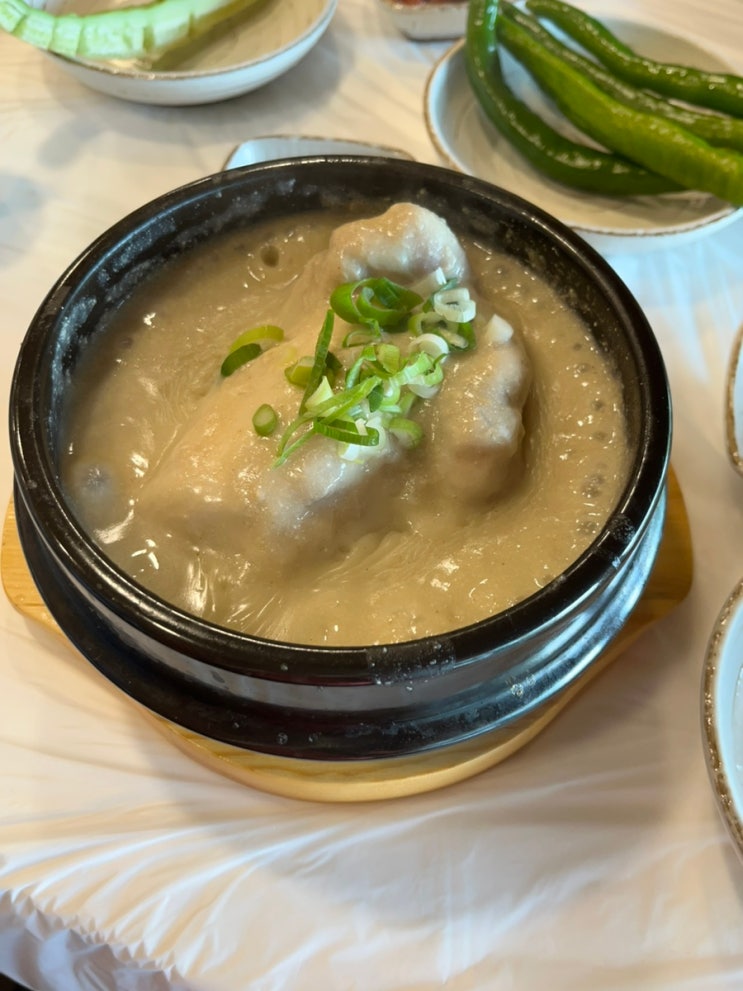  안산 삼계탕 맛집 '경복궁삼계탕' 고잔동 복날 들깨 흑임자 삼계탕