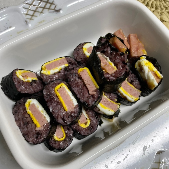  스팸계란김밥 레시피 (무스비....?)