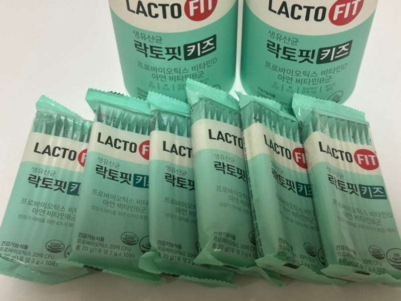 건강식품 어린이 유산균 생유산균 종근당 락토핏 키즈 추천
