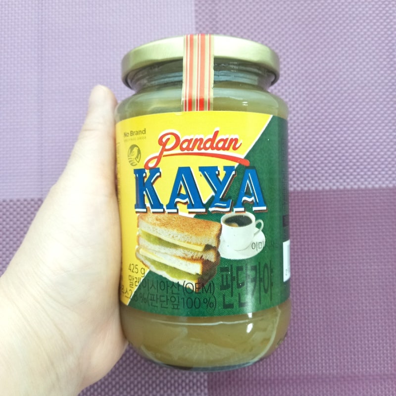 노브랜드 카야잼으로 카야토스트 만들기 버터와 카야잼 그린 맛의 조합은? 칼로리 말레이시....