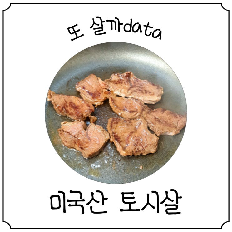  [티몬단하루] 토시살 미국산 내돈내산 후기