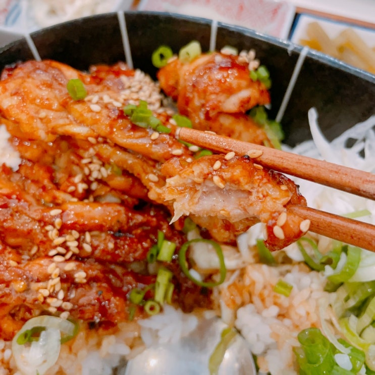  [판교] 송리단길에서 온 일식 덮밥 맛집, 배키욘방