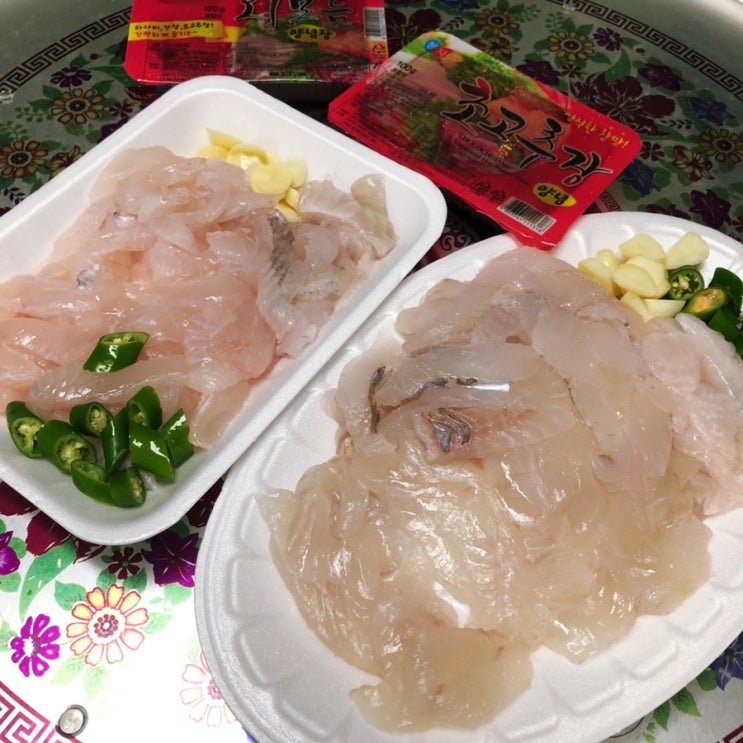  태안수산시장 복길호수산 몽산포 수산물 회 포장 대박!