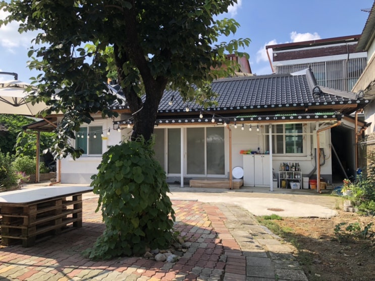  전주 촌캉스 숙소 헬로우전주 독채 여름휴가 대만족