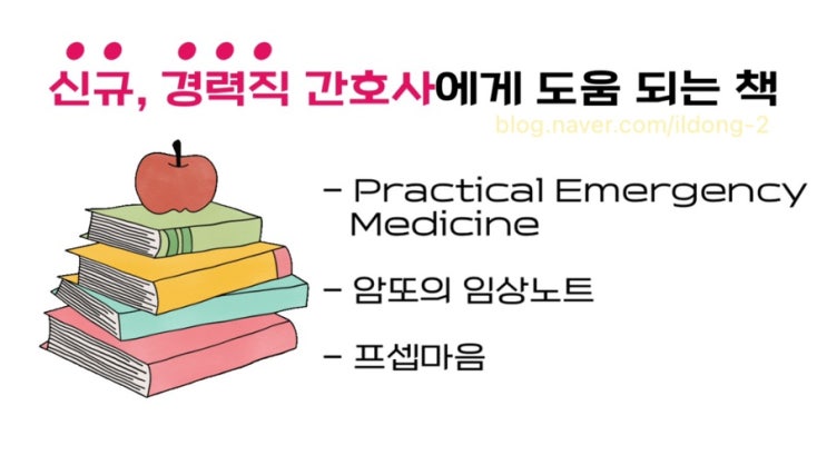  신규,경력직 간호사에게 도움되는 도서 내돈내산