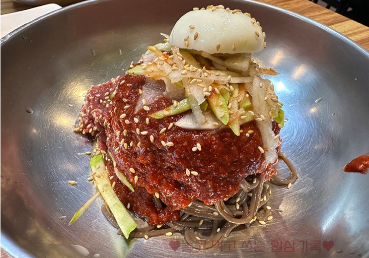  인천논현 로컬 맛집 / 미락육회막국수