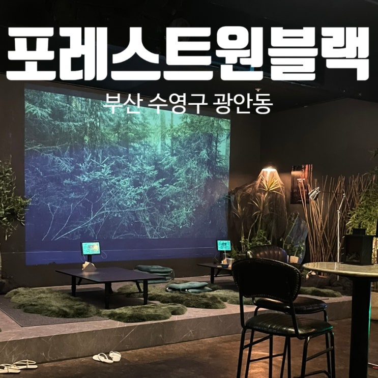 광안리 술집 추천 포레스트원 블랙 가성비 안주 가득 광안리 술집 추천 포레스트원 블랙 가성비 안주 가득