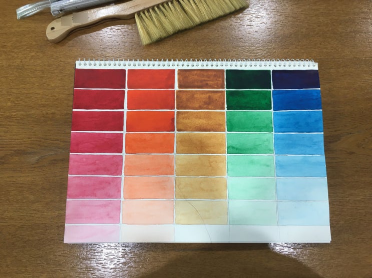  수채화 취미 미술 그림 공부
