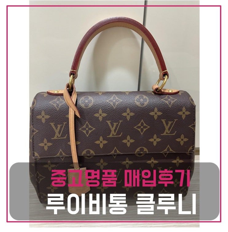 럭션 루이비통 클루니 팔기