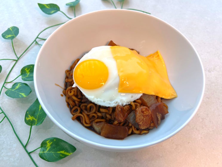  든든한 주말점심한끼 짜파계치 요리사맛있게 먹는법 특급칭찬 레시피
