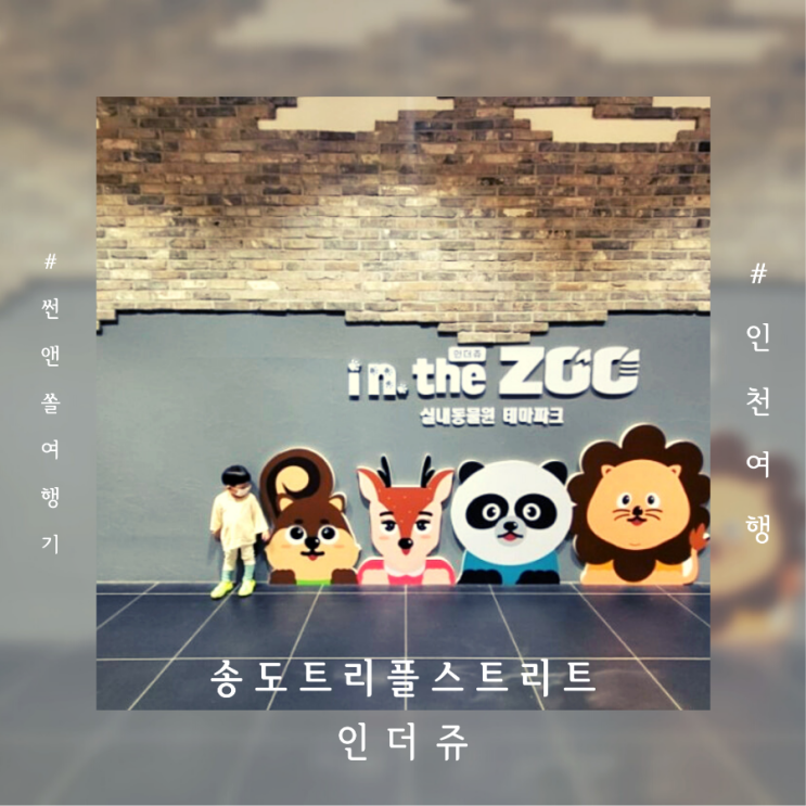  송도 트리플스트리트 놀거리 실내동물원 인더쥬 인천 송도 가볼만한곳