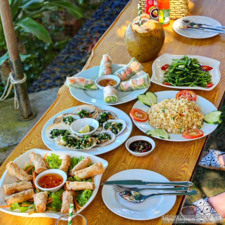  [베트남 다낭 태교여행] 호이안 안방비치 오션뷰 맛집 추천, 라플라주(La Plage)