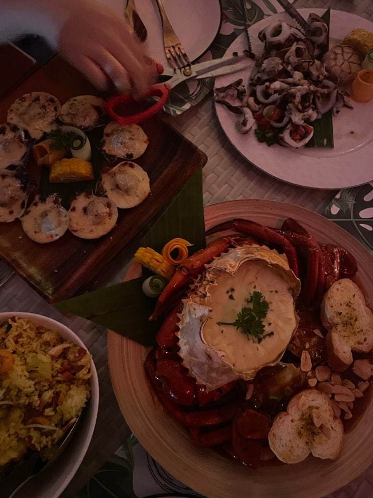  세부 핫플! 오션뷰 맛집인데 저녁에 가서 오션뷰 못 보고 온 '부코 레스토랑' (하지만 세부찐맛집) 