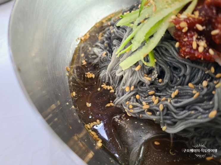 고성 아야진 맛집 오미냉면 속초 가면 꼭 찾아먹는 인생 회냉면