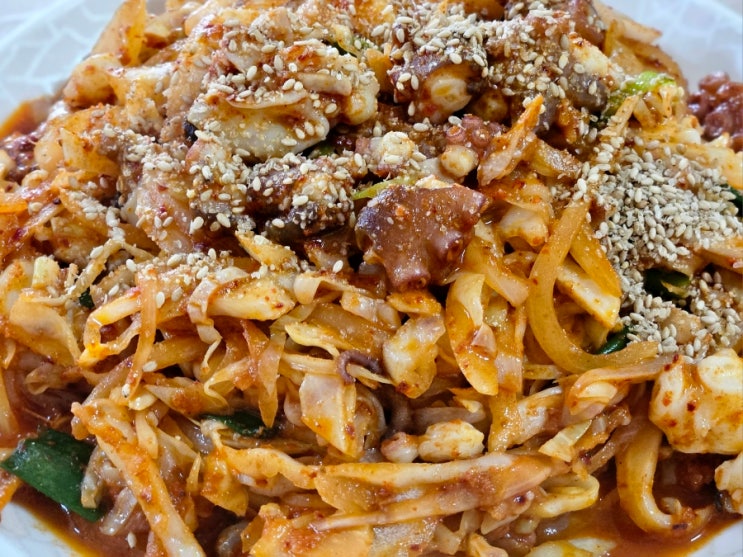  거제도 현지인 맛집 산낙지를 저렴하게, 아이들도 먹기 좋은, 복개천 식당 내돈내산