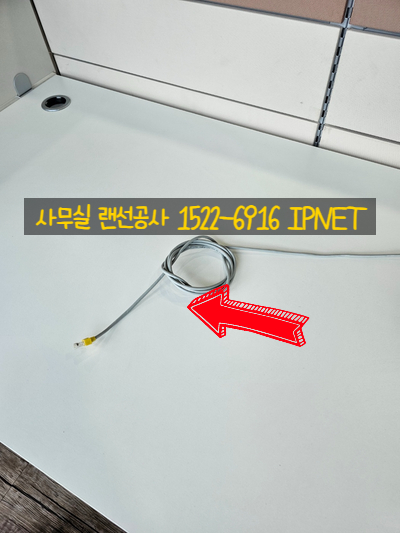  사무실 랜선공사 추가작업이 필요할 땐 주말시공