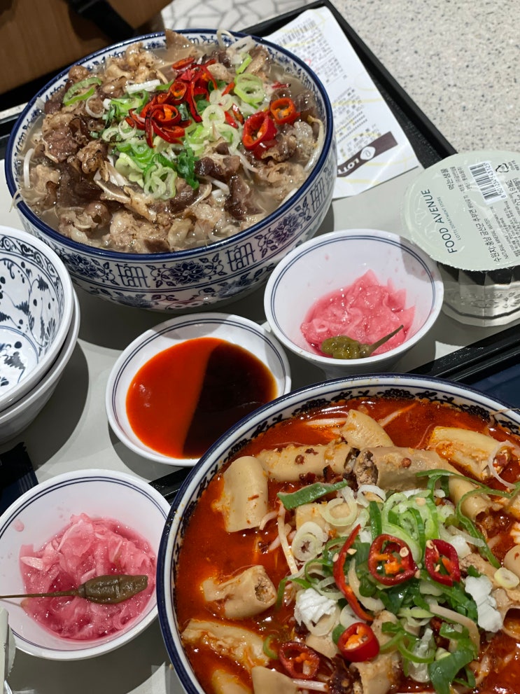  <명동> 롯데백화점 본점 푸드코트 땀땀 + 네모야끼 먹고왔어요
