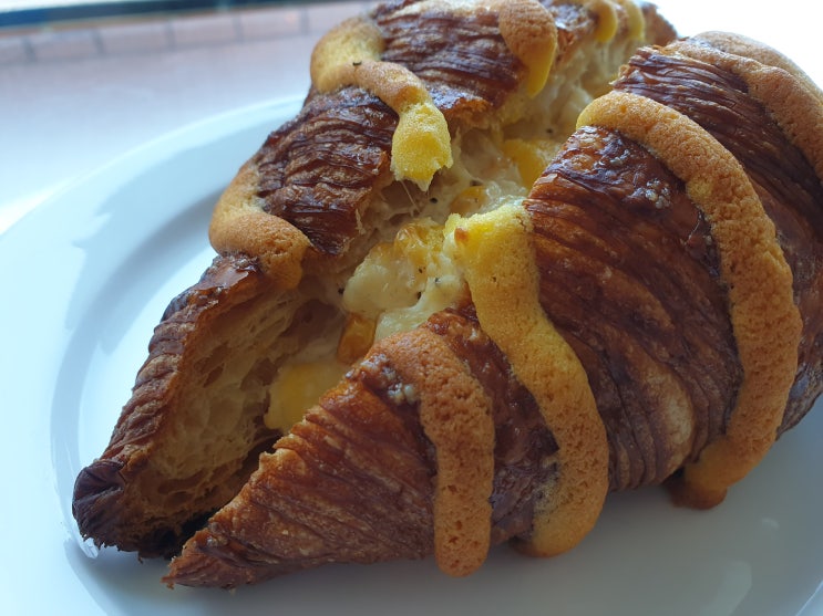  초당동 카페 카페콥스 크로와상 들깨커피 이조합 대찬성