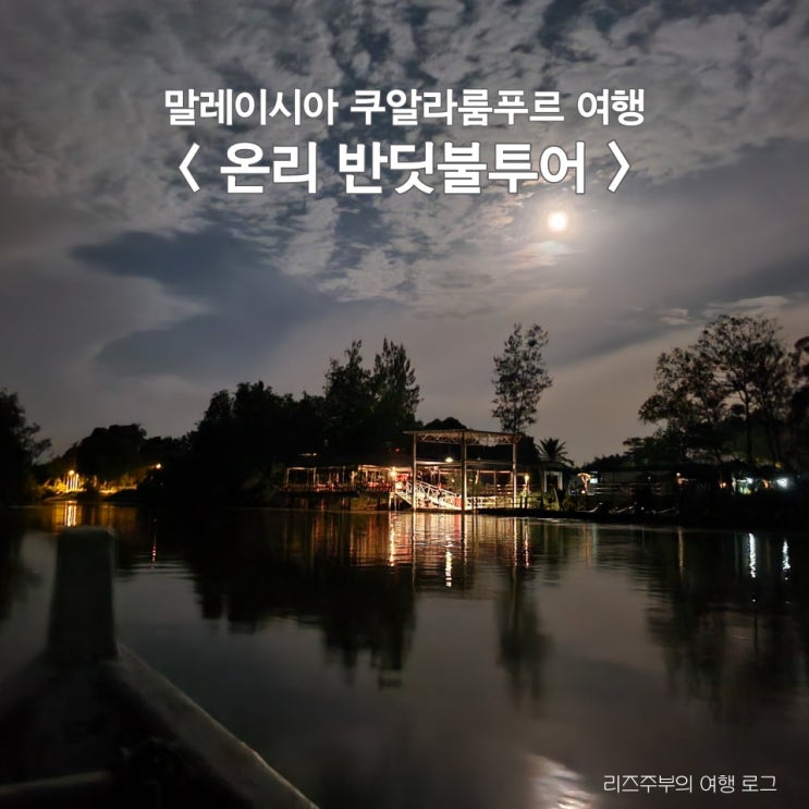  말레이시아 쿠알라룸푸르 여행 반딧불투어 : 인생 반딧불 체험 (에타쿠 말레이시아)