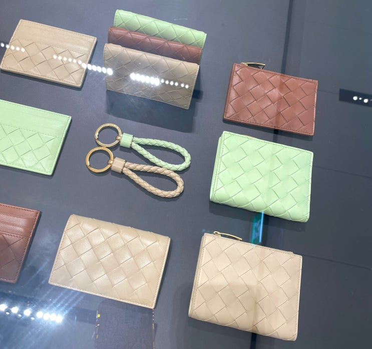  보테가베네타 카드지갑 소비기록, 그리고 다른 카드지갑들~
