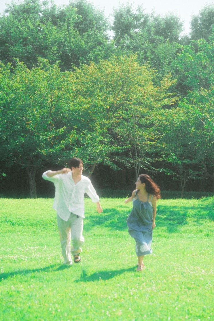  필름 감성 레트로 스냅, 영화같은 커플 스냅 - 스냅 사진 잘 찍는 곳 산소필름