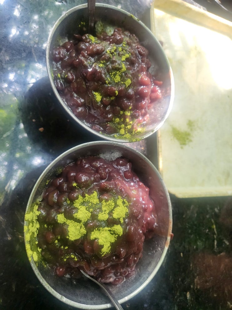  남천동 남천리 팥빙수 분위기 동남아 입니다!
