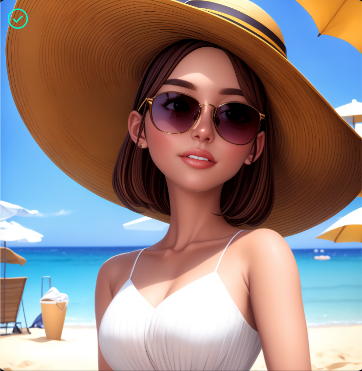  Lasco.ai를 이용한 이미지 생성사례11 / Lasco-Zepeto