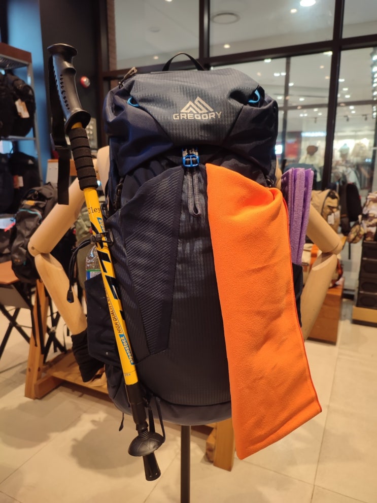  남성배낭 NEW 줄루 35리터 M/L사이즈 할로 블루 44J11040