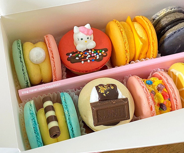  경기 광주 퇴촌 마카롱맛집, 카페추천! 마카마카마카롱 퇴촌점!!! (귀여운 마카롱 세트, 꼬끄후레이크, 프레첼 머랭쿠키)