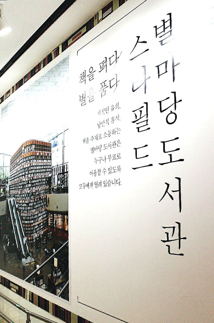코엑스 별마당도서관 강남 실내데이트 장소 (책보다 사람이 많은 곳)