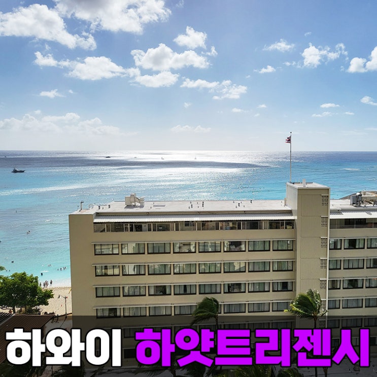 [하와이] 와이키키 리조트 하얏트 리젠시 호텔 (feat. 신혼여행 비용)