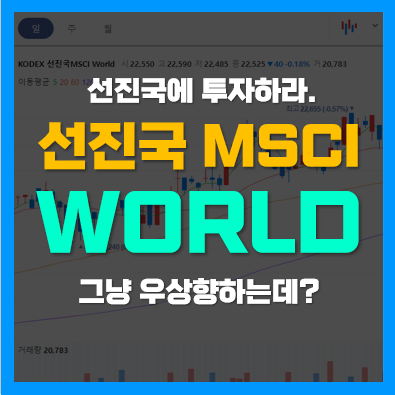 MSCI 지수 투자 KODEX 선진국 MSCI World 분석, 수익률 및 분배금 지급일 등 MSCI 지수 투자 KODEX 선진국 MSCI World 분석, 수익률 및 분배금 지급일 등