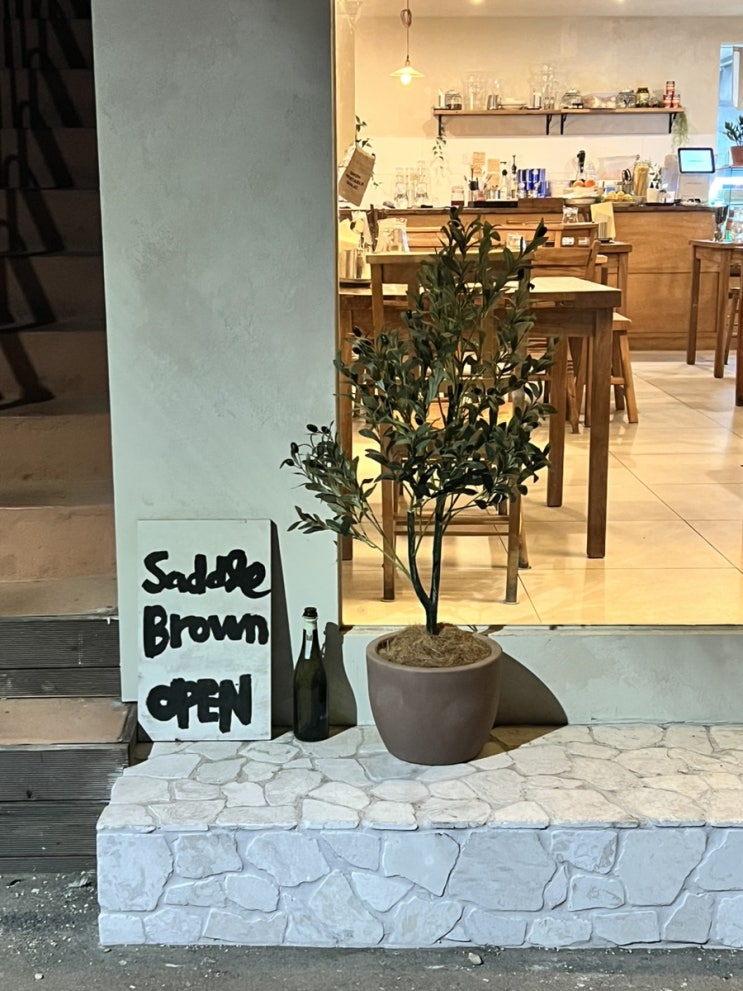  [인천/계산] 애견 동반 브런치 카페&파스타 saddle brown 새들브라운