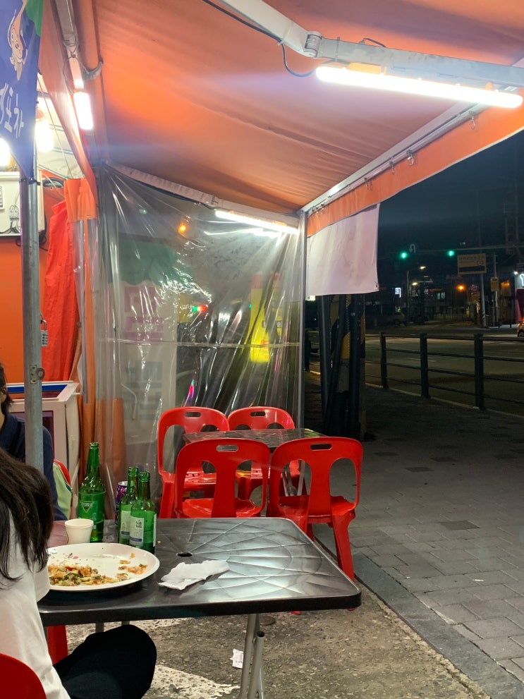  전주 평화동 술집 달래네 포차 최고의 안주는 이 분위기야