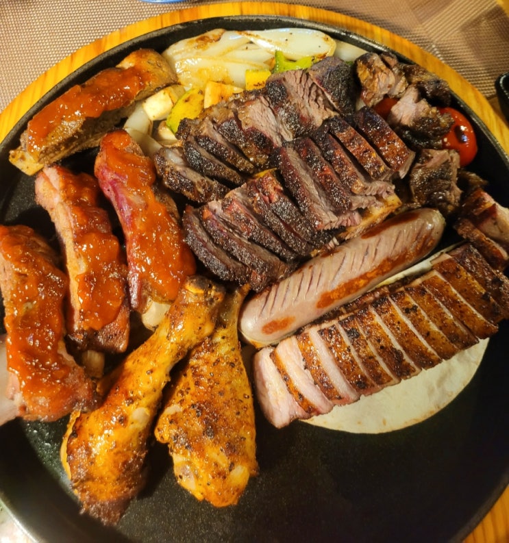  서울에서 먹는 텍사스바베큐 태릉입구역 바베큐맛집 카우웨이