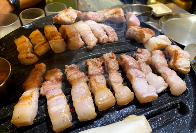  대전 괴정동 고기집 내돈내산 삼겹살,제주고기 찐 맛집 진미오겹살 후기