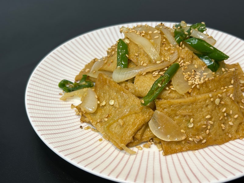 만만한 집반찬 오뎅볶음 만들기 초간편 반찬 어묵볶음 레시피