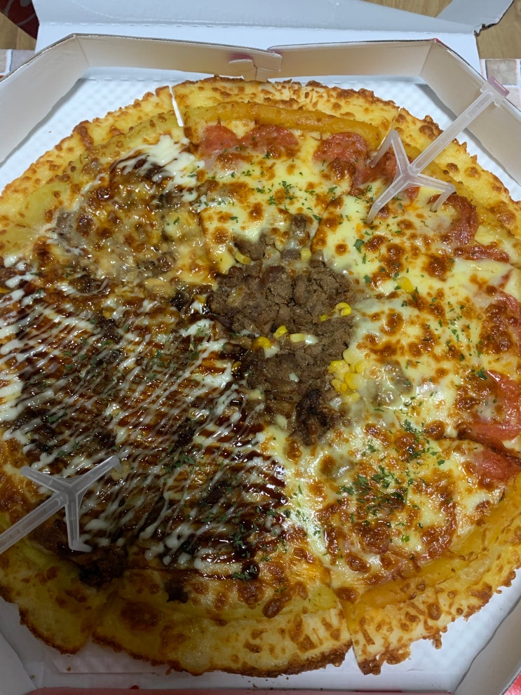  빽보이피자 메뉴 추천 및 가성비 후기