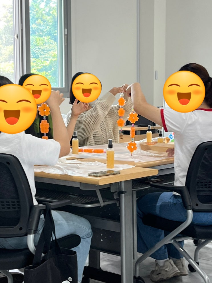  제주도 외부출강 단체체험 안티버그제품 만들기 진행했어용