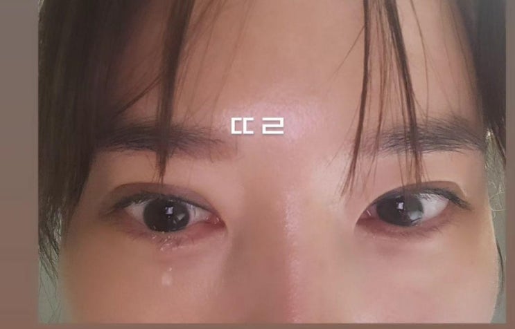  빈 병실에서 오열중...