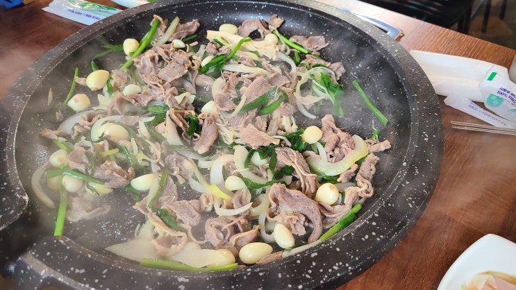  경기도 김포에서 오리불고기 맛집인 [이동재 쉐프의 한방약초오리불고기] 입니다.