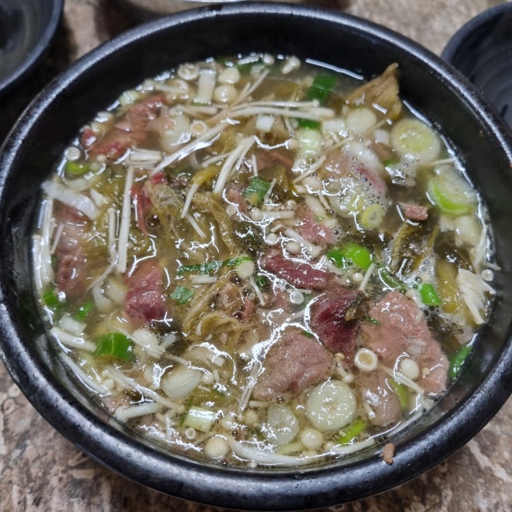  수원시청 인계동 해장하러 또또간집 선지해장국 맛집 유치회관 본점