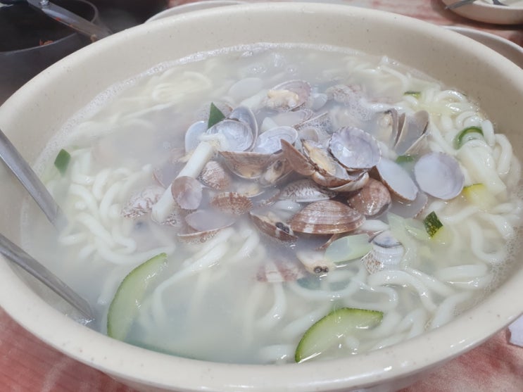  최고집바지락생칼국수