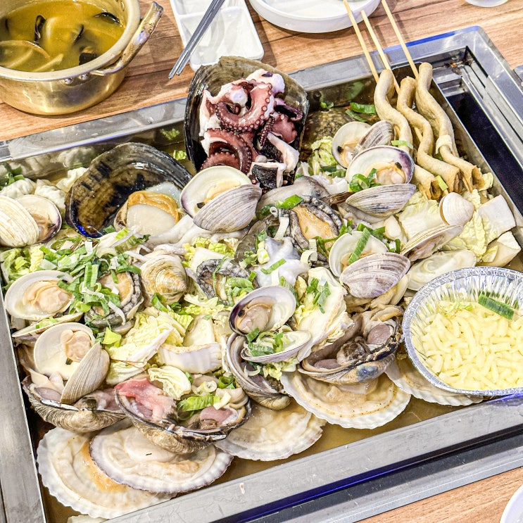 광주 봉선동 맛집 '바다수퍼해물천하조개구이 봉선점'