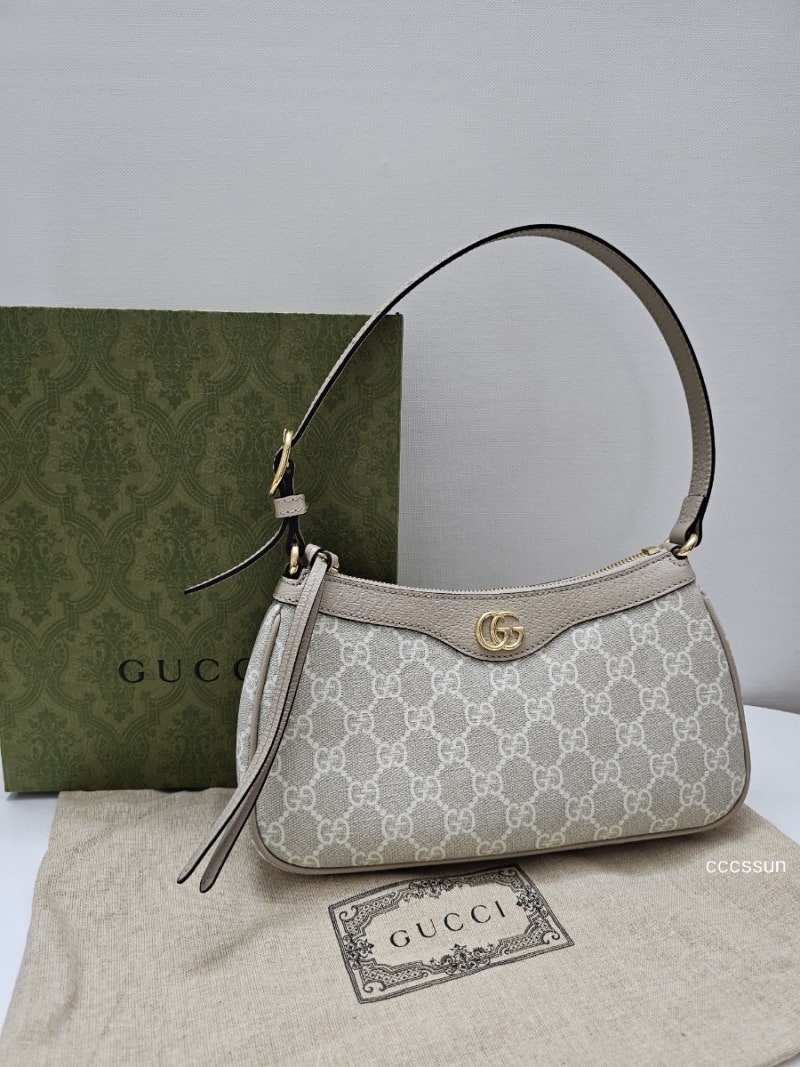 구찌(GUCCI) 오피디아 스몰 핸드백 숄더백 베이지/화이트 수프림 신세계 백화점 경기점(a.k.a 죽....
