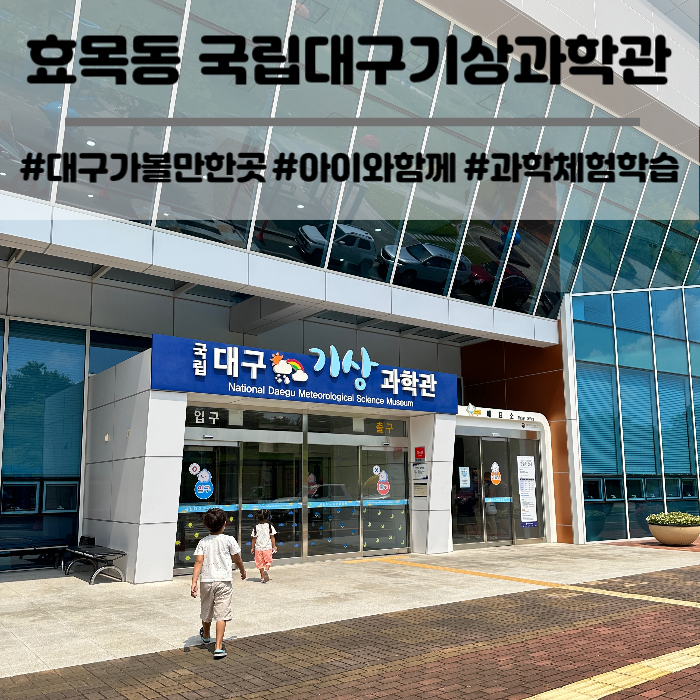 대구 놀거리 동구 국립대구기상과학관 아이와 가볼만한곳 실내 체험 동촌유원지