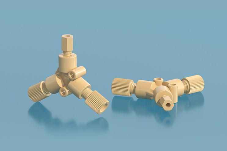  PEEK Female Thread Y Adapter