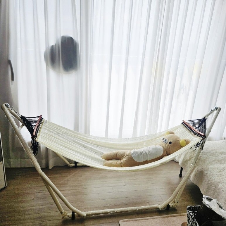 가정용 해먹 스탠드 풀세트로 휴양지 부럽지 않아!