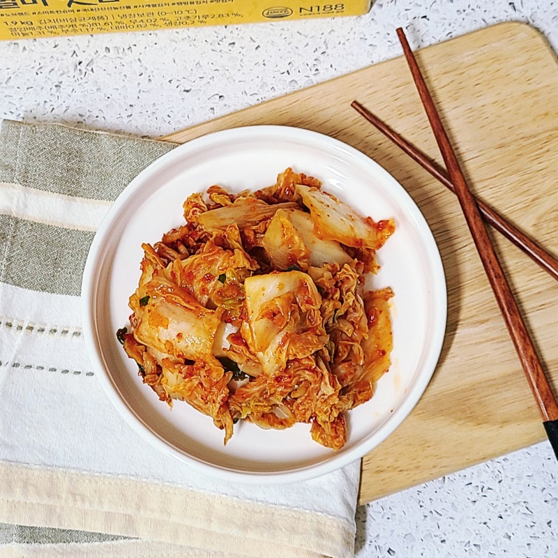 이마트에서 구입한 노브랜드 별미 맛김치 국내산 구입 후기