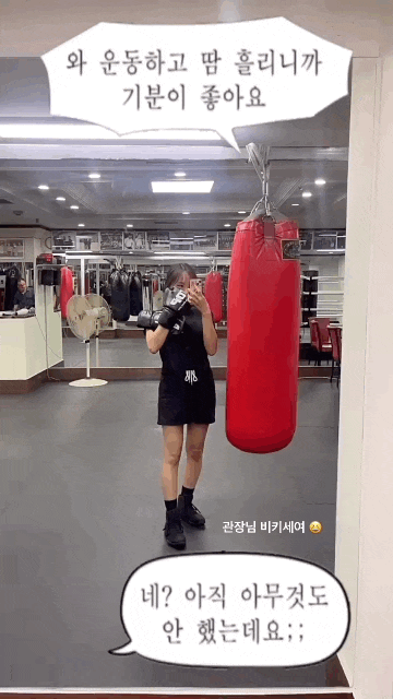  복싱 4일만에 그만둔 이유 
